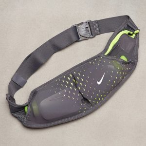 Nike Double Pocket Flask Belt Nestevyö Dark Harmaa