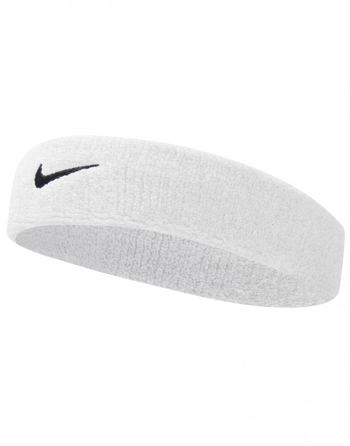 Nike Swoosh Headband Otsapanta Valkoinen